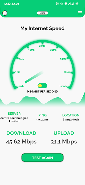 My Speed: Internet Speed Test Screenshot 1