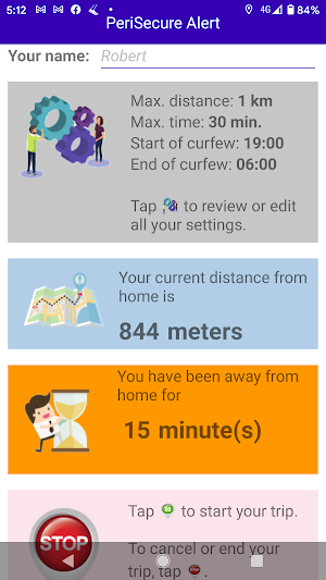 PeriSecure Alert screenshot 5