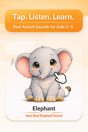 Toddly: Animal Sounds Screenshot 1