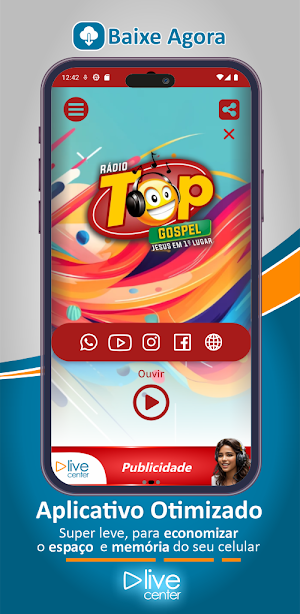 Rádio Toper Gospel Screenshot 0