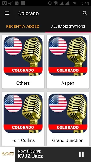 Colorado Radio Stations - USA Screenshot 2