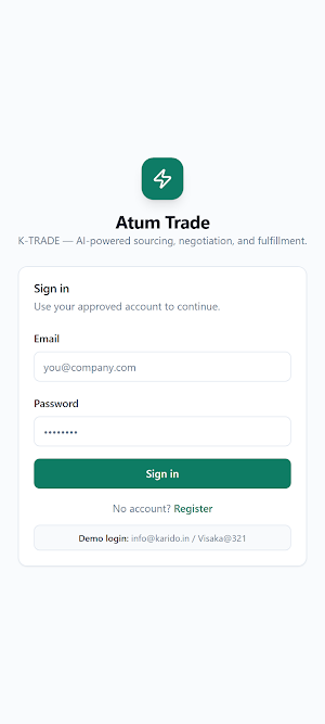 K-TRADE Screenshot 0