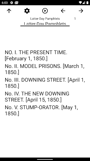 Book, Latter-Day Pamphlets Screenshot 0