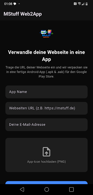 Web2App Screenshot 0
