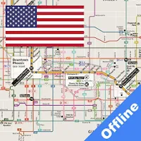 PHOENIX BUS AND RAIL MAP OFFLINE VALLEY METRO