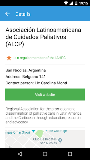 Palliative Care Directory Screenshot 3