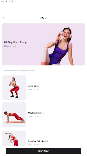 Daily Fitness Home Workout Screenshot 2