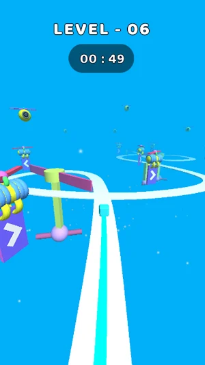 Line Color 3D : Paint Path Screenshot 2