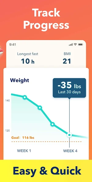 Fasting App - Fasting Tracker & Intermittent Fast Screenshot 2