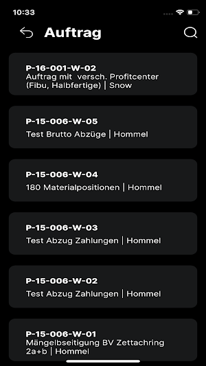 QOMET Zeiterfassung Screenshot 3