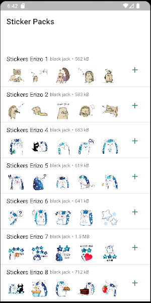 Stickers de Erizos Screenshot 0