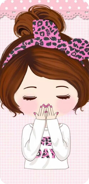 Cute Girly Live Wallpaper Screenshot 2