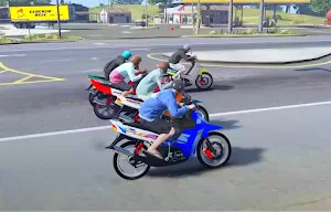 Mod Bussid Motor Drag india Screenshot 0