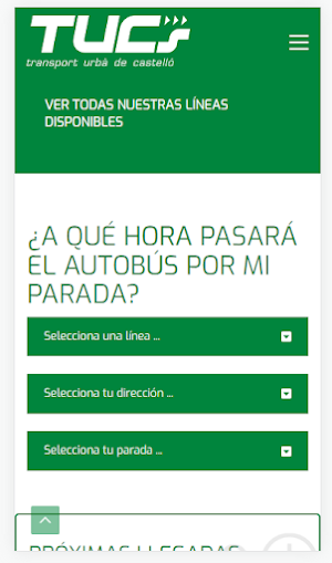 Transporte Provincia Castellon Screenshot 1
