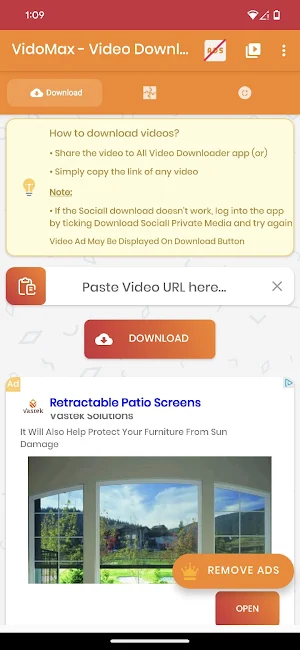 VidoMax - Video Downloader Screenshot 0