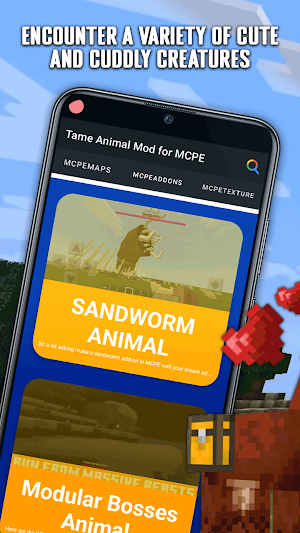 Tame Animal Mod for MCPE Screenshot 1
