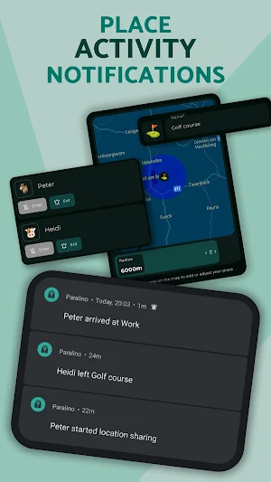 Paralino: Family Location Screenshot 3