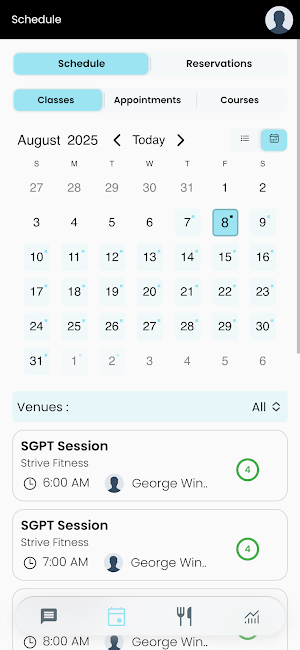 Strive Fitness Screenshot 0