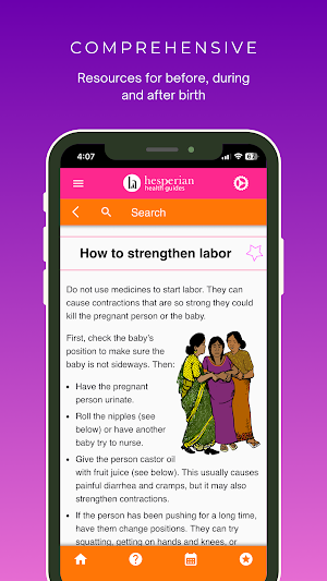 Safe Pregnancy and Birth Screenshot 2