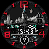 Vintage City Watch Face