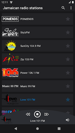 Jamaican radio stations - Radio Jamaica Screenshot 0