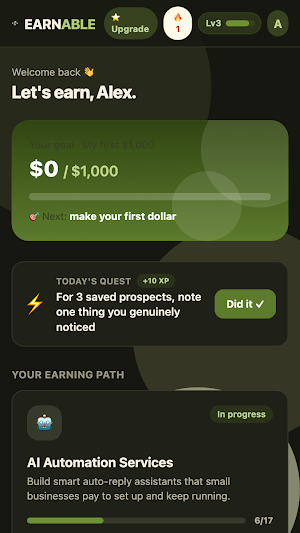 Earnable Screenshot 2