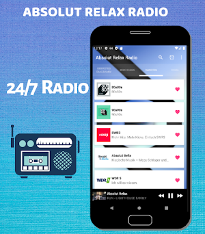 Absolut Relax Radio App Online Screenshot 2