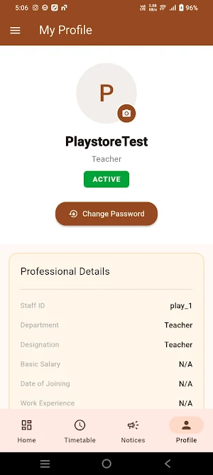 Shiksha Vatika Staff App Screenshot 1