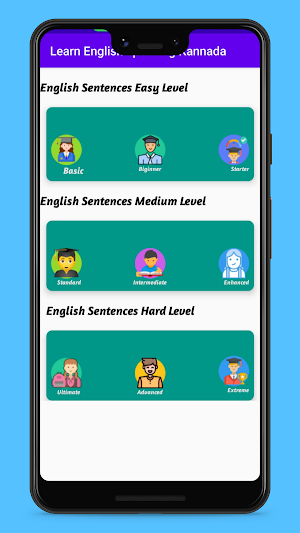 Learn English speaking Kannada Screenshot 1