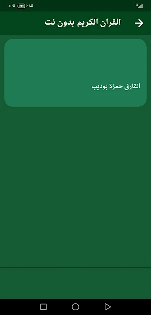 القران بصوت حمزة بوديب بدون نت Screenshot 2