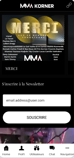 MMA KORNER Screenshot 0