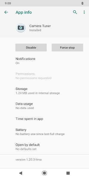 Moto Camera Tuner 3 Screenshot 0