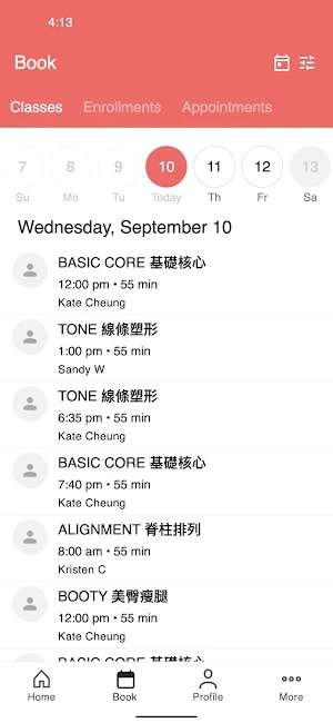 Molly Pilates Studio Screenshot 1