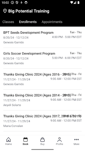 Big Potential Training Screenshot 1
