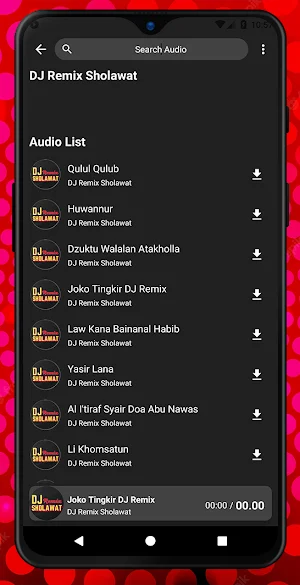 DJ Remix Sholawat MP3 Screenshot 1