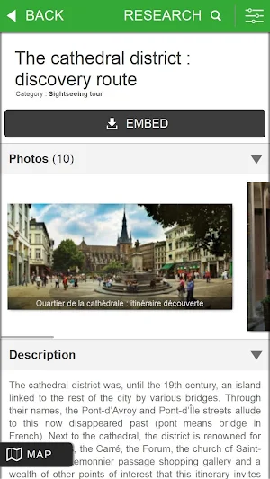 Walks through Liège Screenshot 3