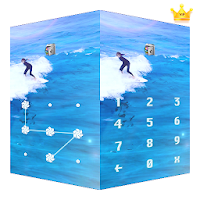 AppLock Live Theme Surfing – Paid Theme