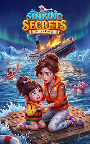 Sinking Secrets:Merge & Rescue Screenshot 0