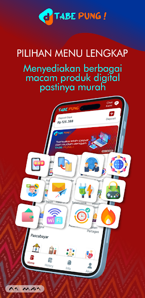 TABE PUNG ! - Mitra Pulsa PPOB Screenshot 2