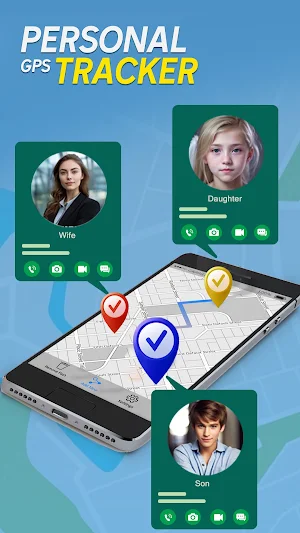 Friends & Family Tracker App Screenshot 0
