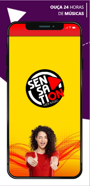 Sensation Web Radio Screenshot 1