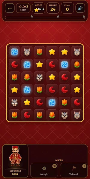 Osmanlı Şekeri - Match 3 Oyun Screenshot 0