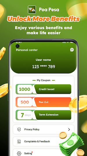 Poa Pesa - kenya AI credit Screenshot 3
