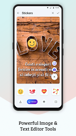 Write Romanian Text on photo Screenshot 1