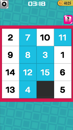 Slide Puzzle Master - Classic Number 15 Puzzle HD Screenshot 0