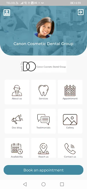 Canon Cosmetic Dental Group Screenshot 1