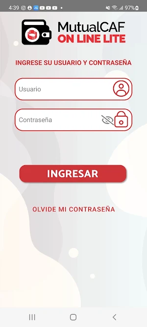 Mutual CAF Online Lite Screenshot 1