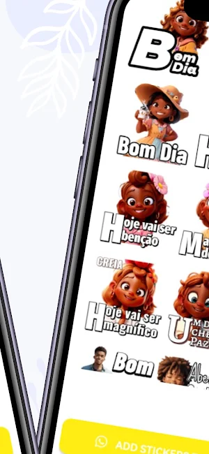 Figurinhas Bom Dia e Boa Noite Screenshot 3