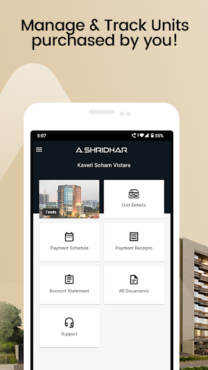 A.Shridhar Sales App Screenshot 1
