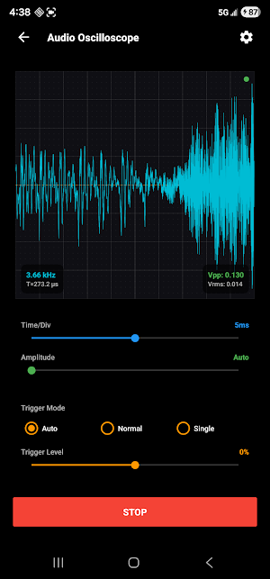 DeviceLab Audiophile Screenshot 1